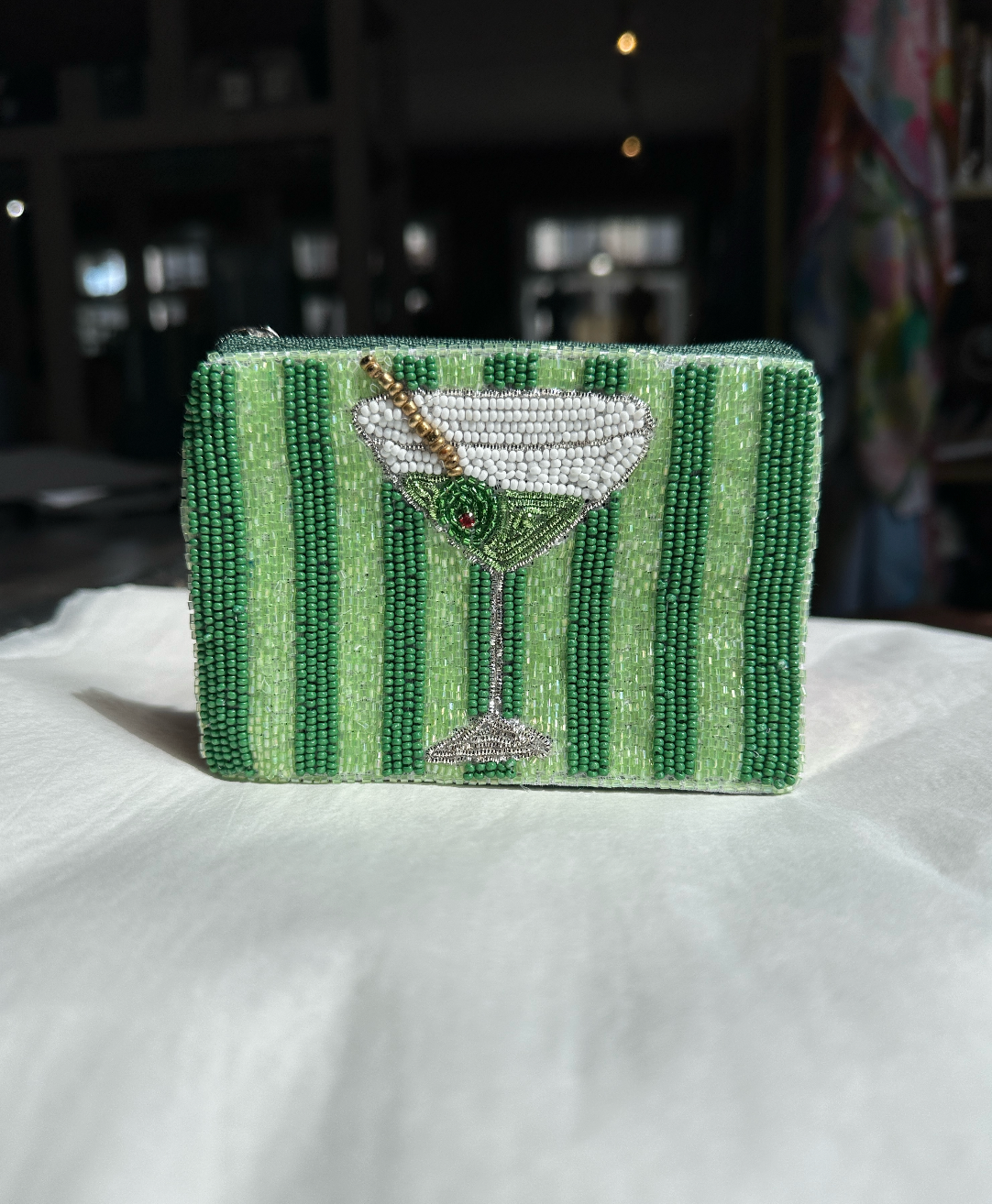 Olive Martini Coin Purse