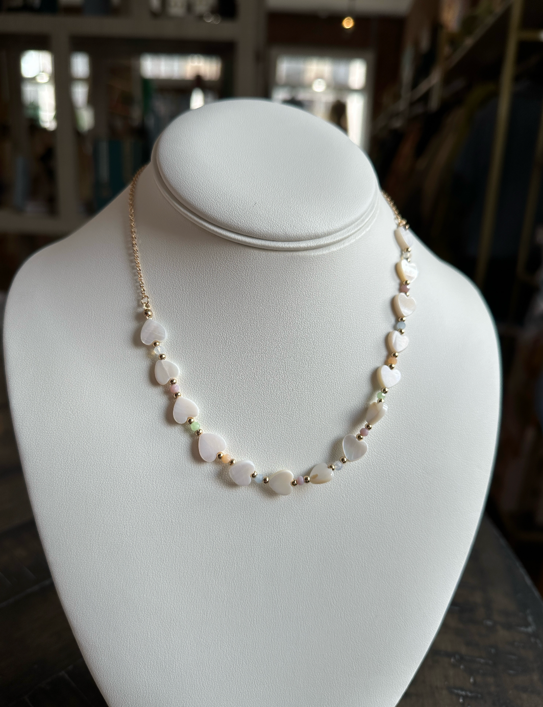 Golden Heart Necklace