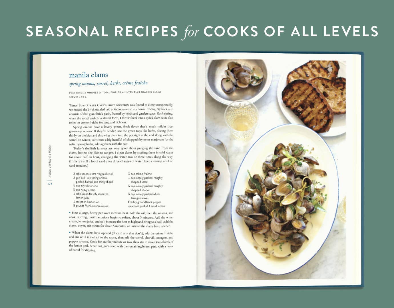 A Boat, a Whale & a Walrus: A Seasonal Cookbook