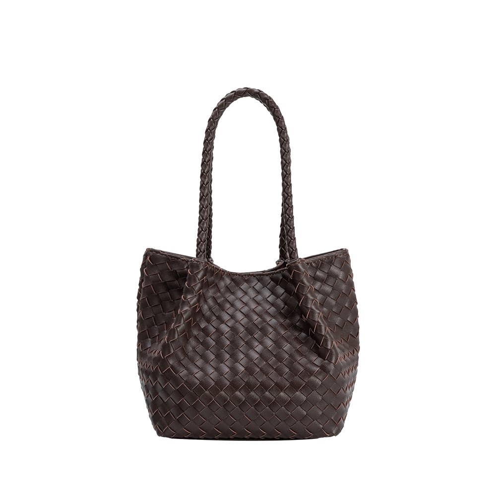 Dark Roast Top Handle Bag