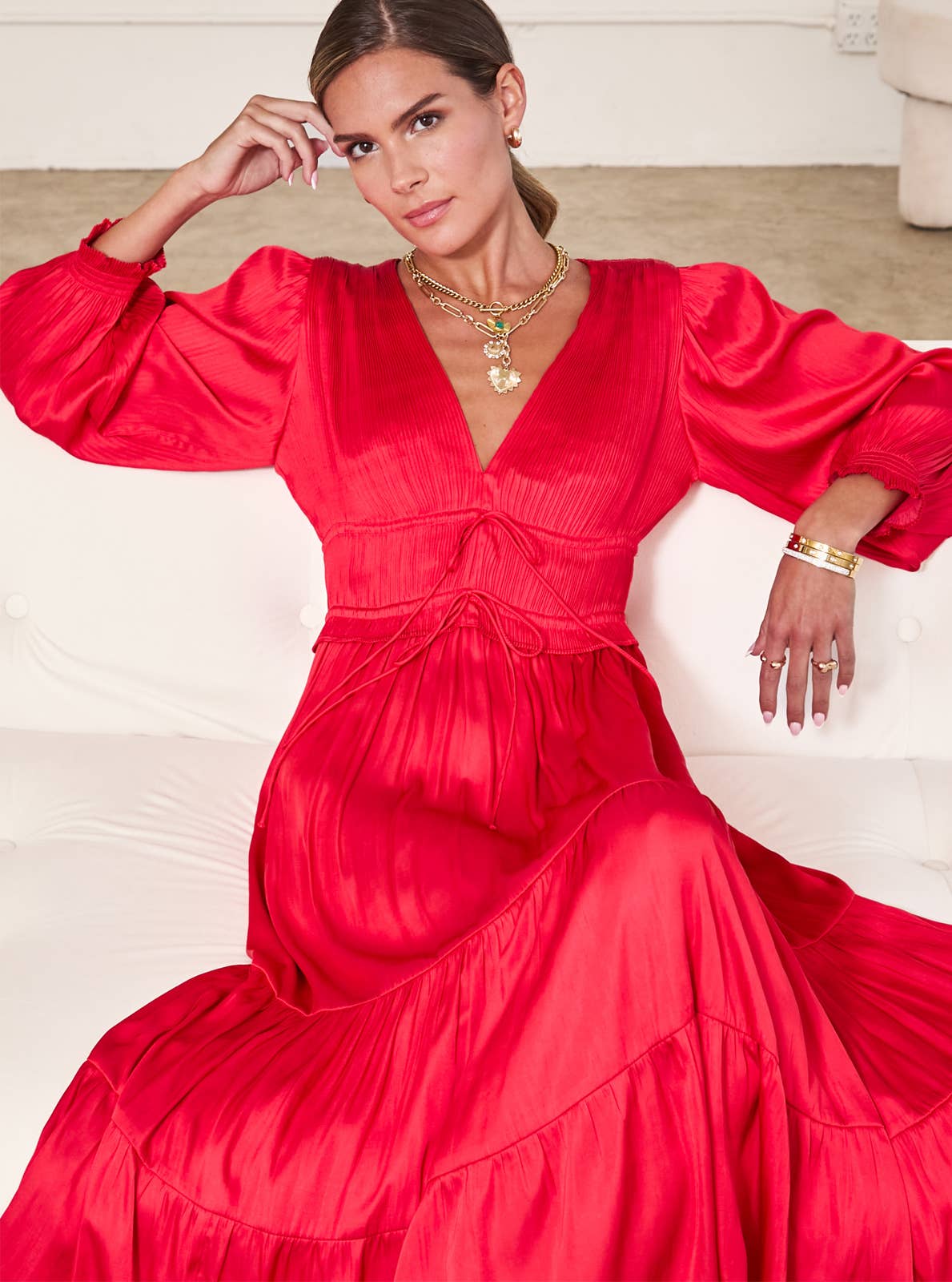 Red Quartz Dress