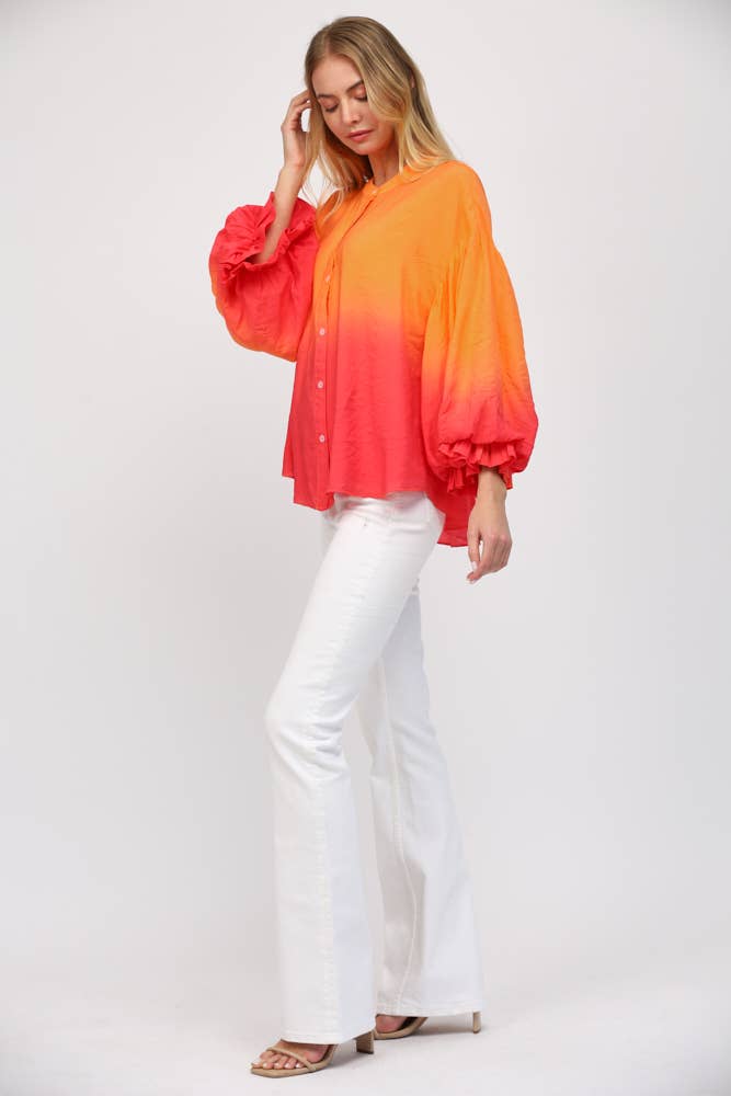 Daffodil Ombre Blouse