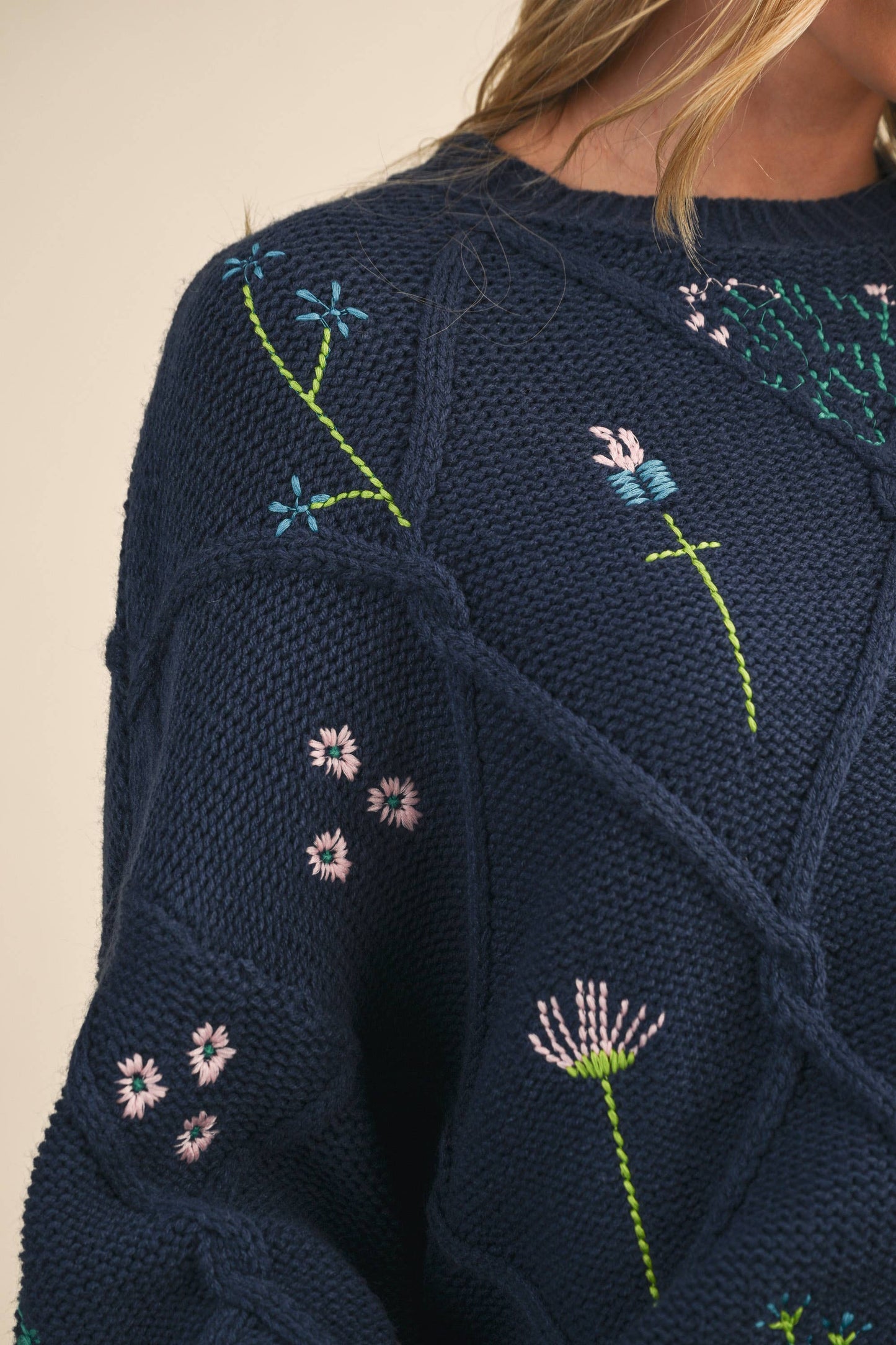 Floral Sweater
