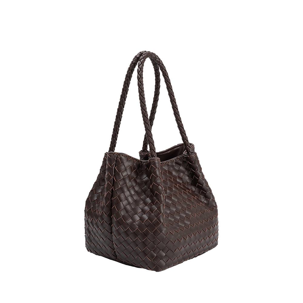 Dark Roast Top Handle Bag