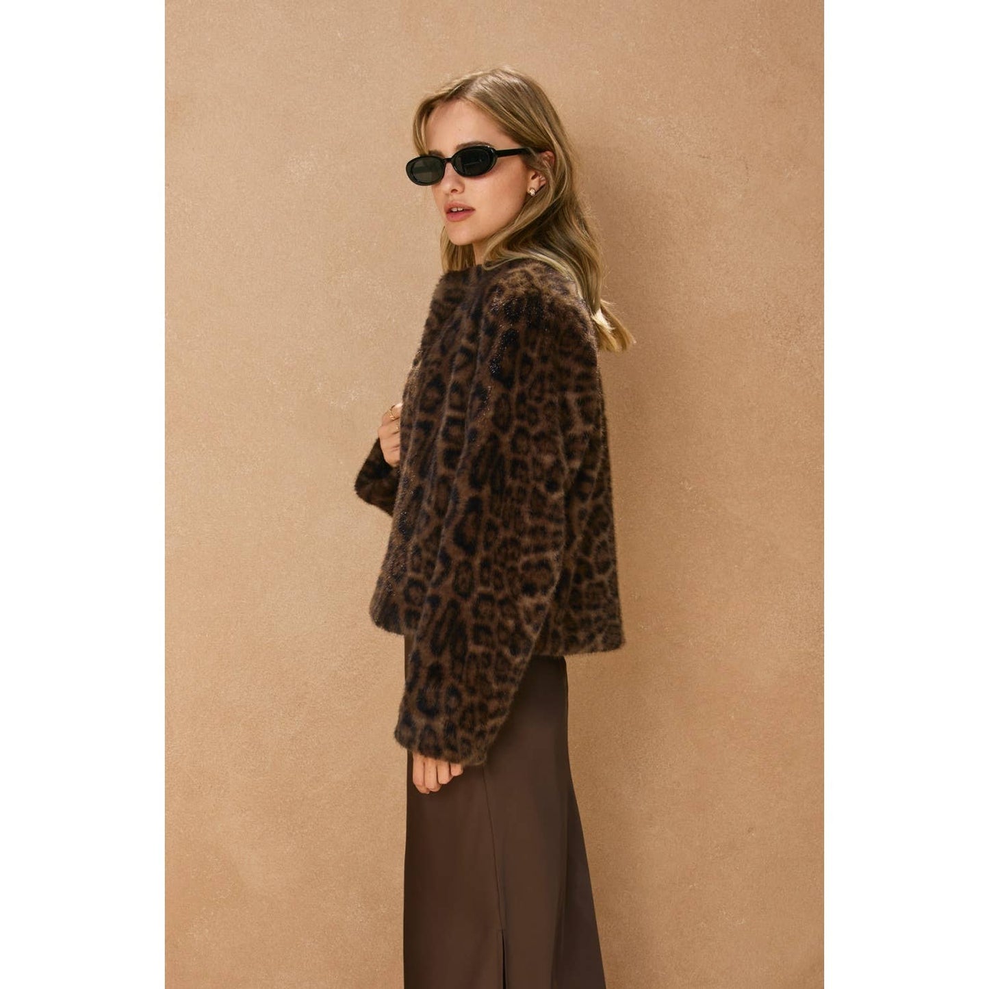 Chasing Horizons Faux Fur Jacket
