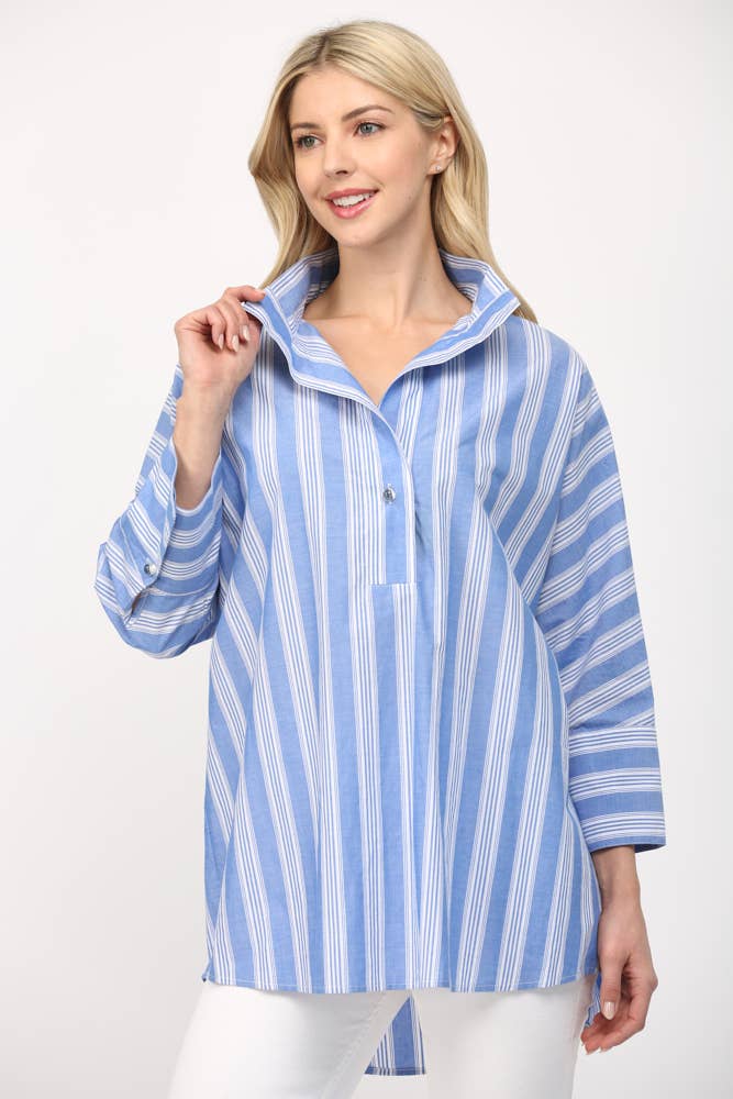 Hydrangea Tunic Blouse