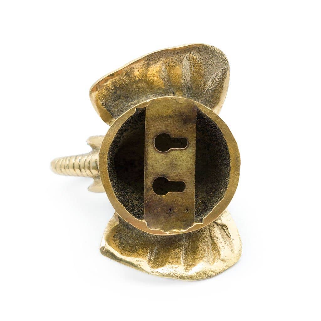 Elephant Brass Hook