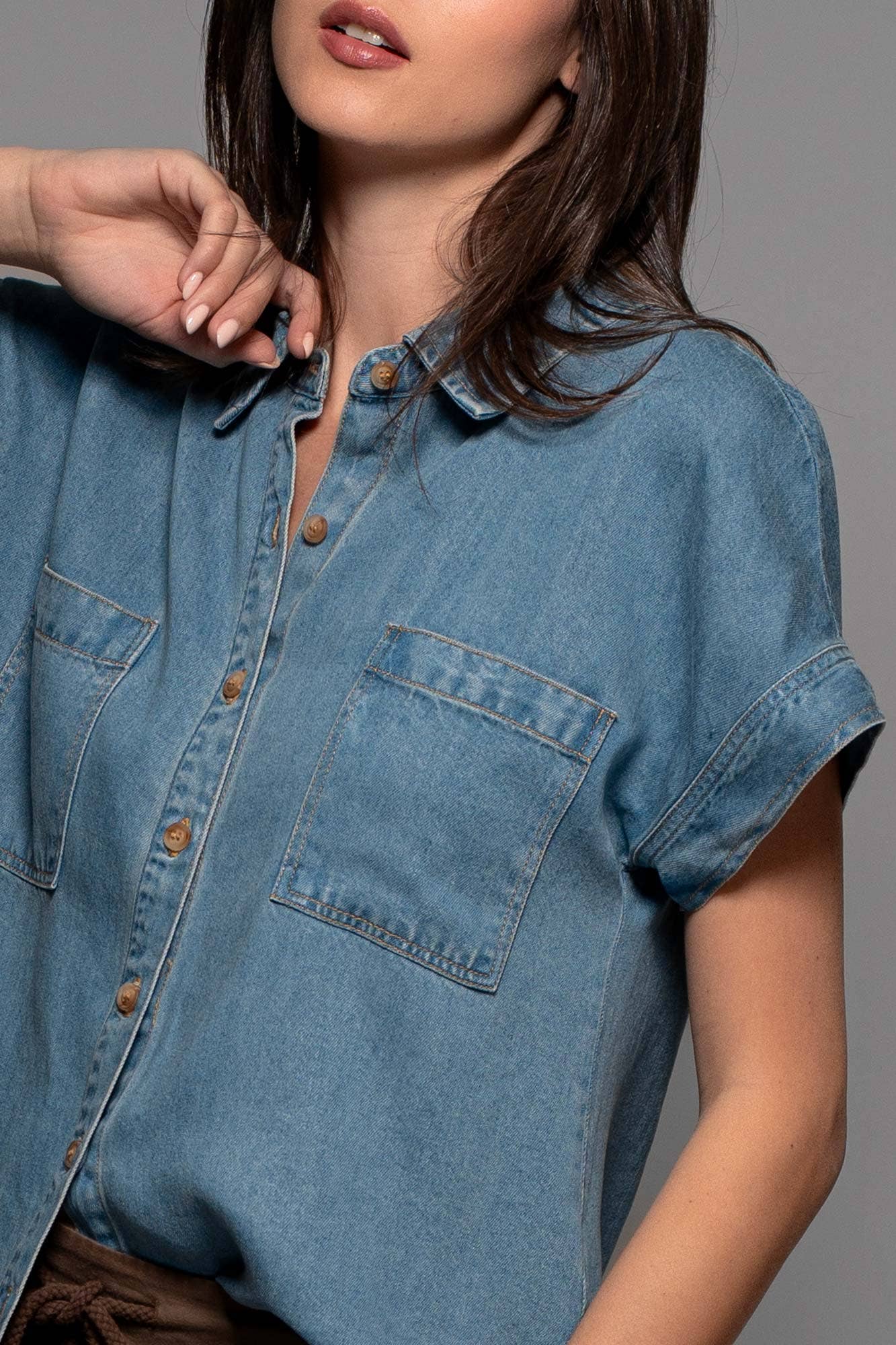 Iris Denim Shirt