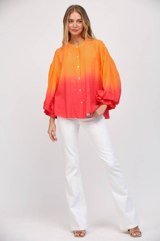 Daffodil Ombre Blouse