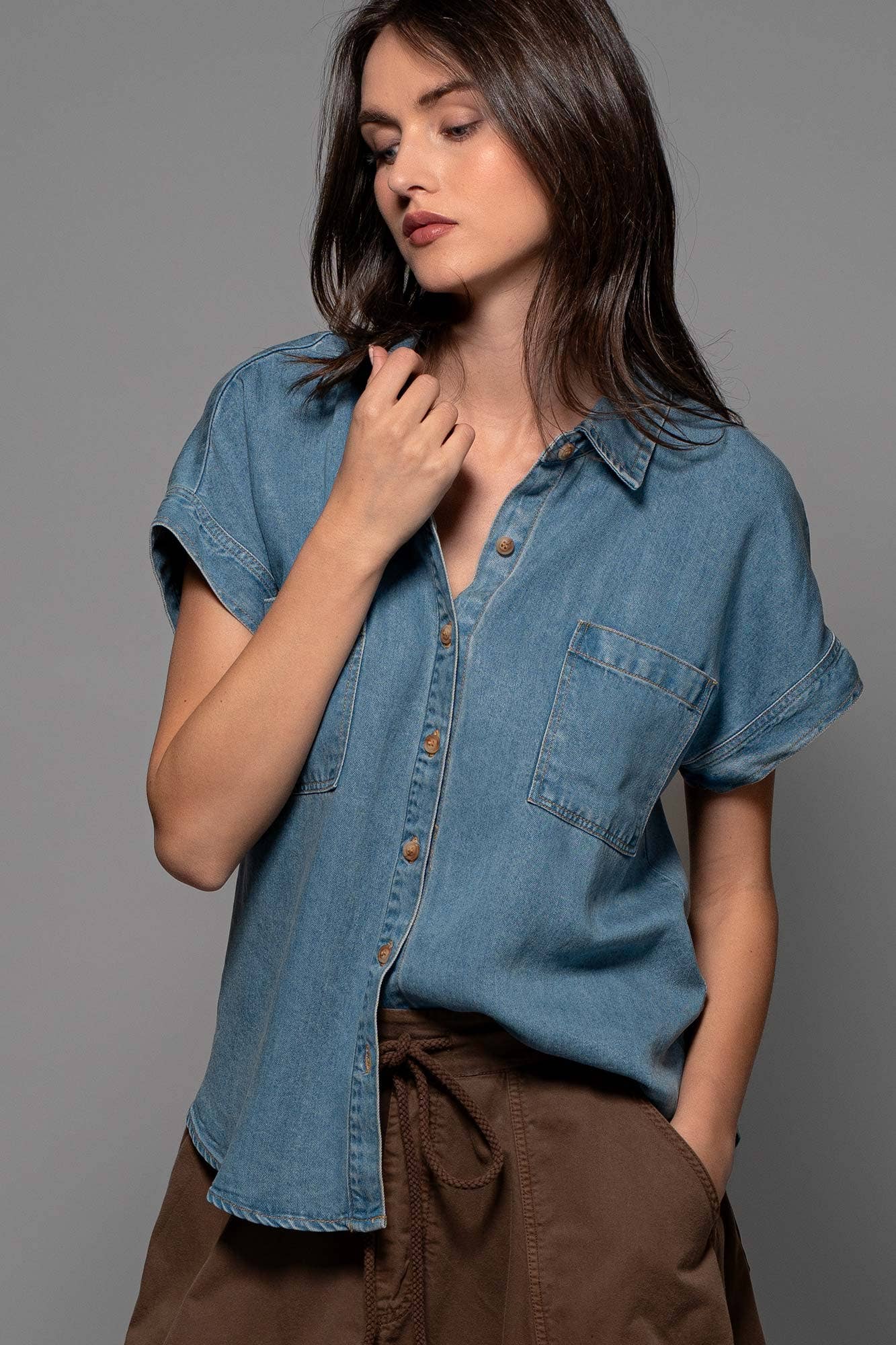 Iris Denim Shirt