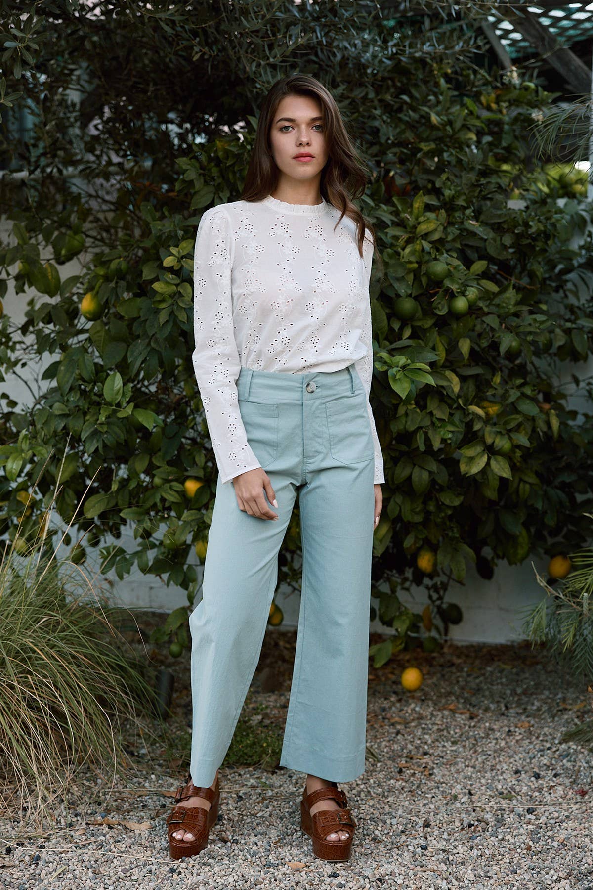 Snowdrop Eyelet Blouse