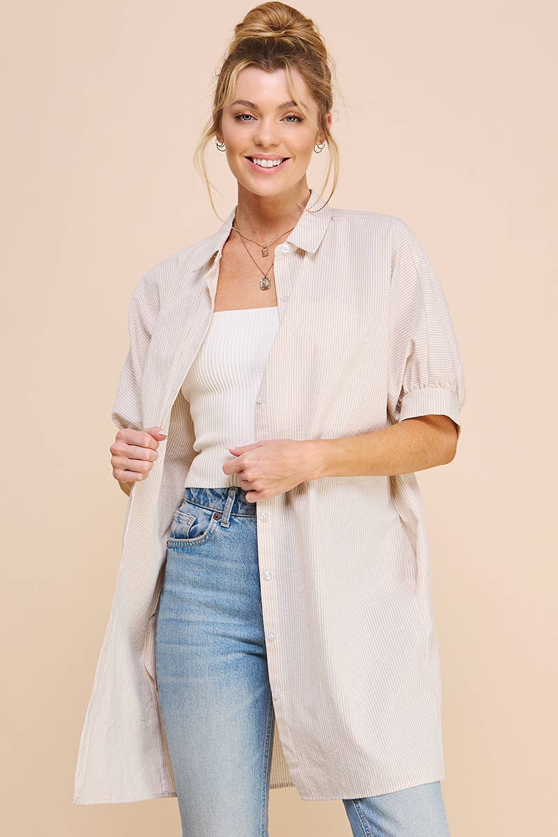 Breezy Shirt Dress