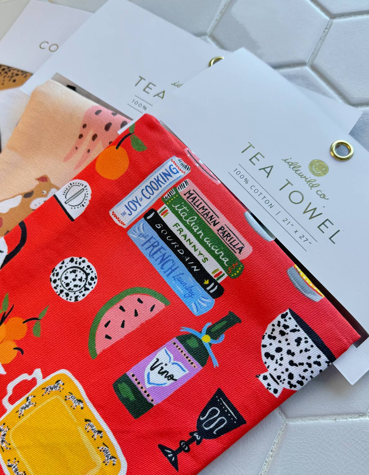 Cats Tea Towel