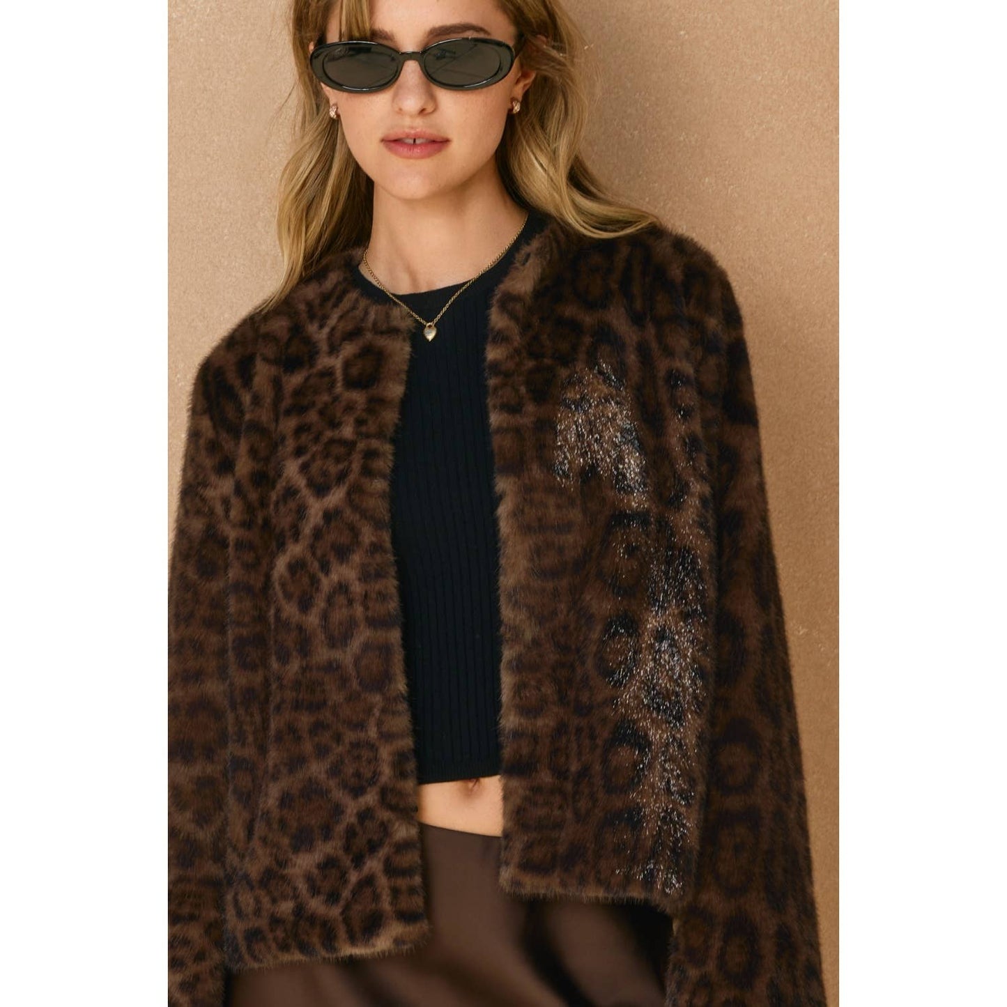 Chasing Horizons Faux Fur Jacket
