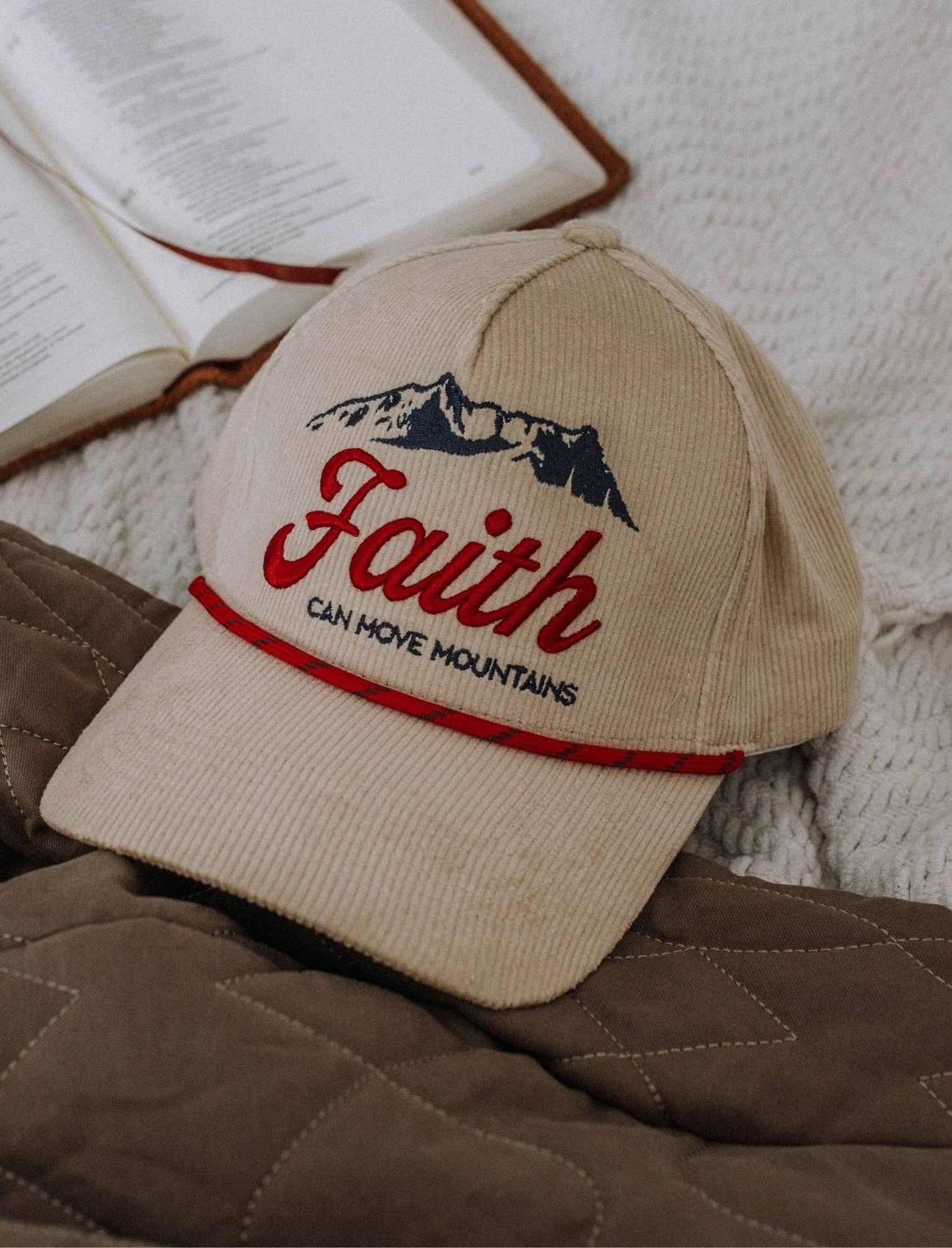 "Faith Can Move Mountains" Cap
