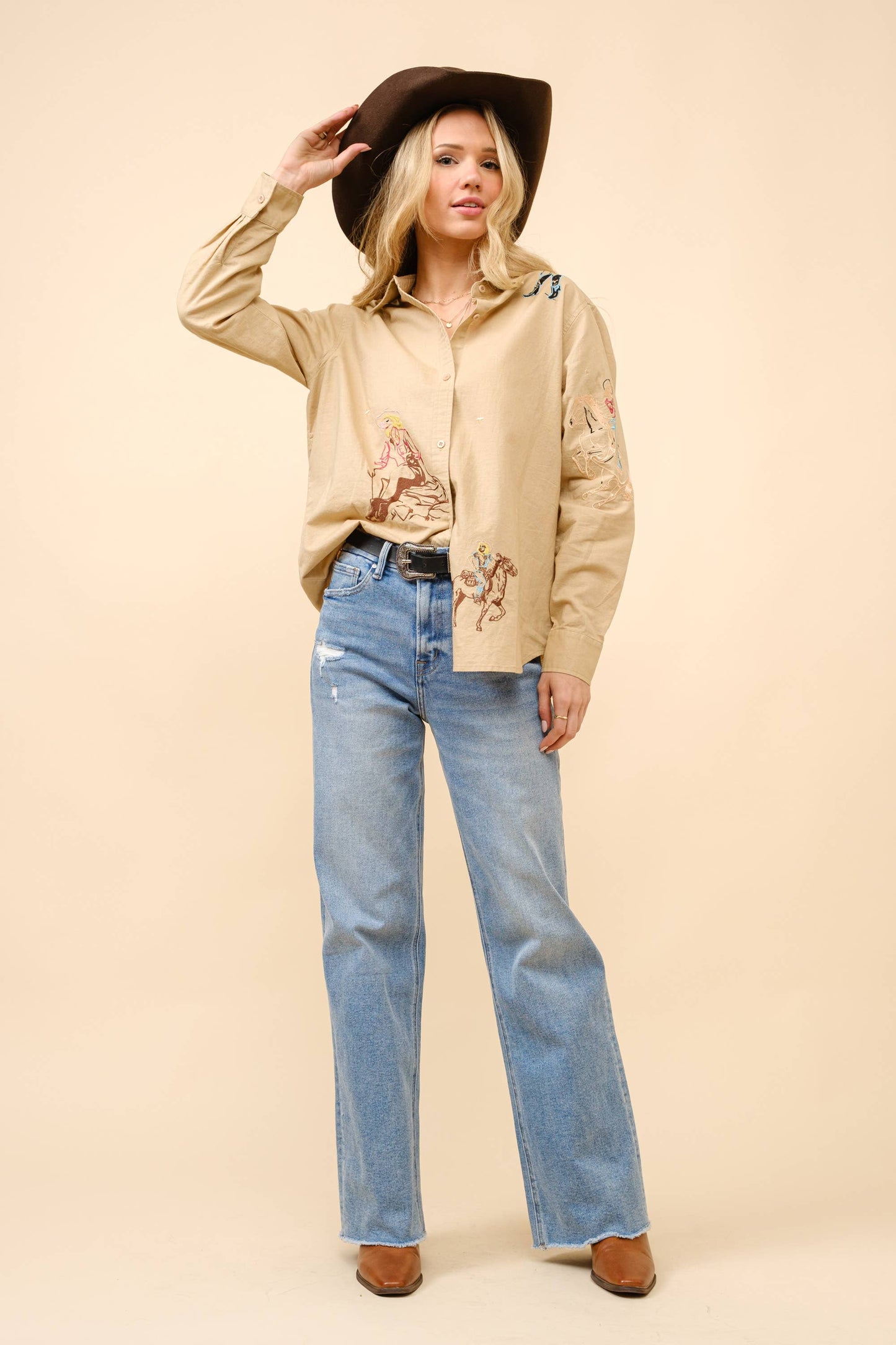 Cowgirl Button Up