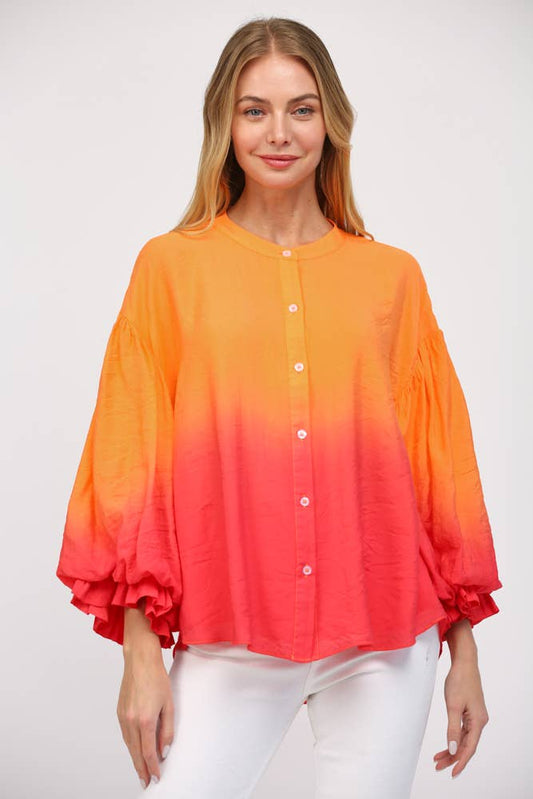 Daffodil Ombre Blouse