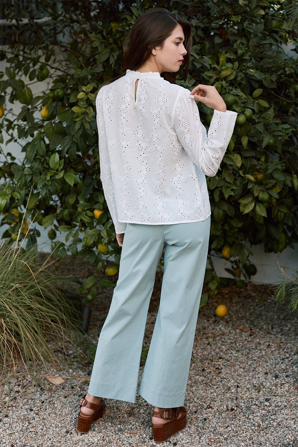 Snowdrop Eyelet Blouse