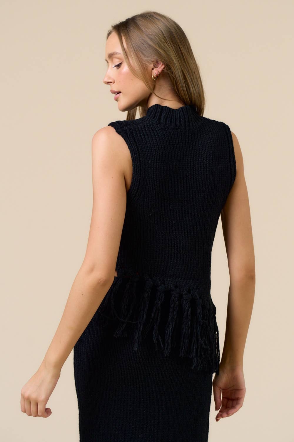 Merlot Knit Sweater Top