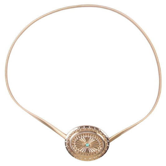 Western Engraved Concho Belt