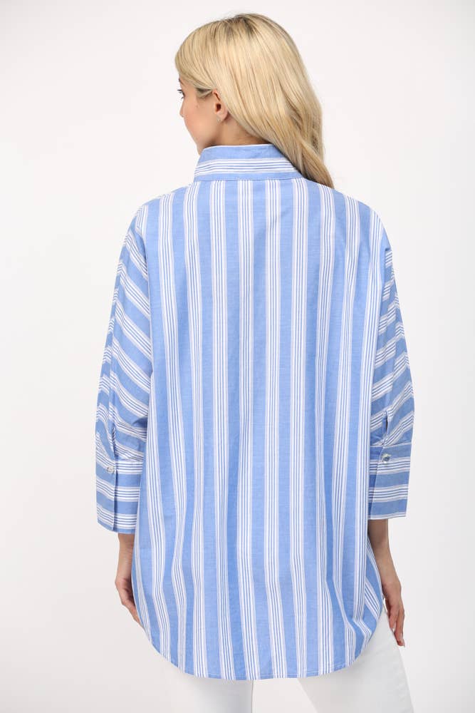 Hydrangea Tunic Blouse