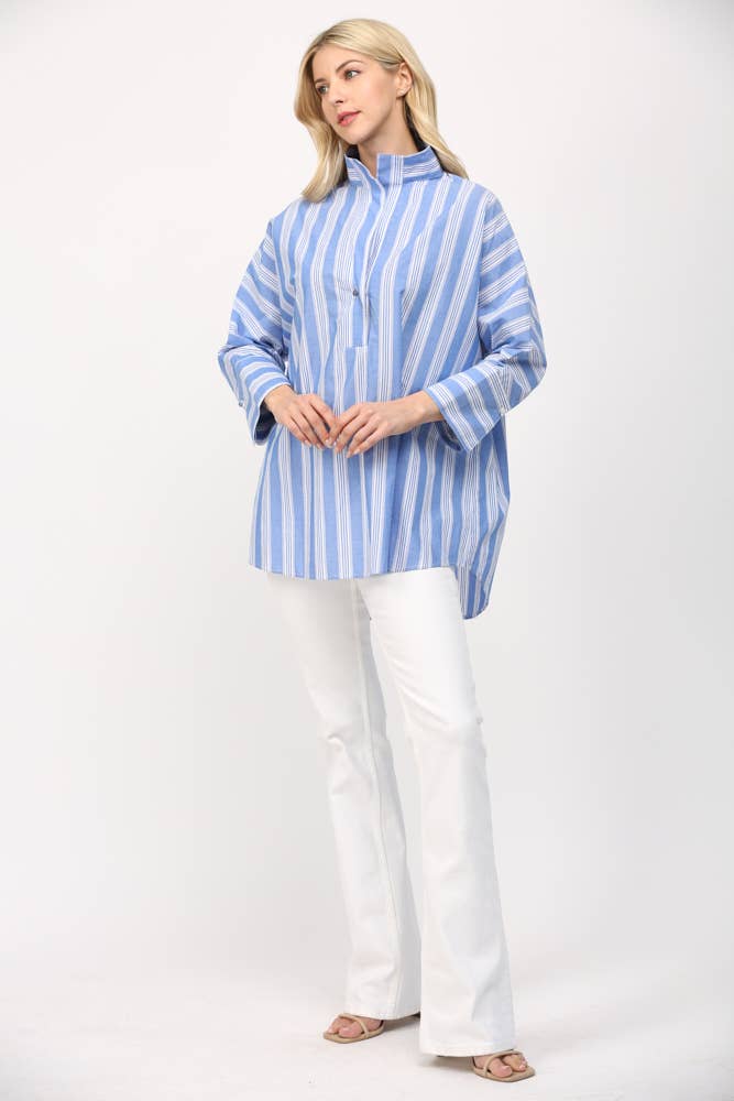 Hydrangea Tunic Blouse