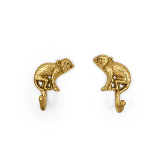 Monkey Brass Hook Set