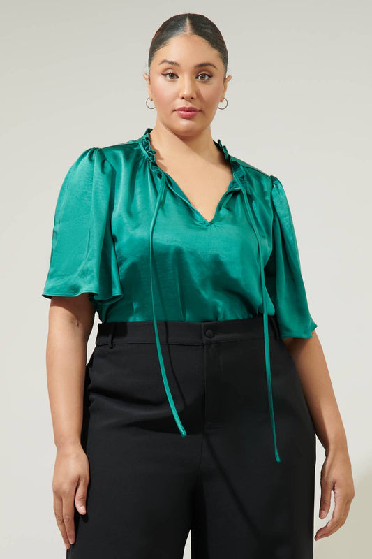 Wisteria Blouse - Curve