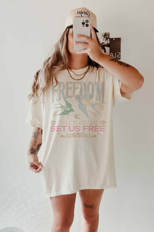 'Freedom Set Us Free' Tee
