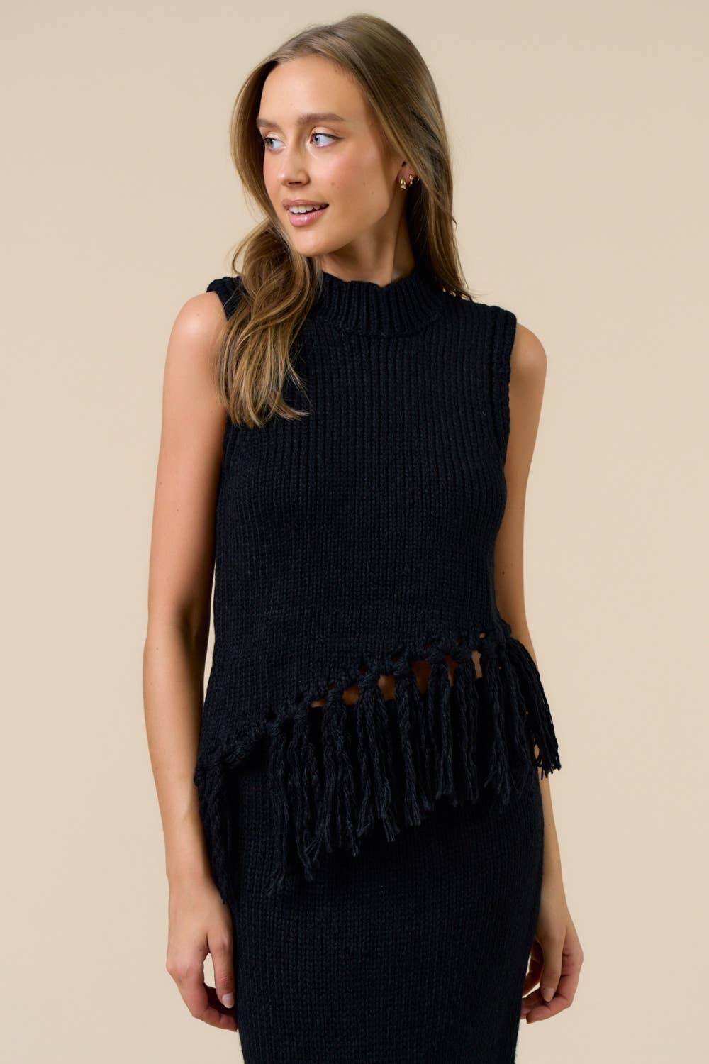 Merlot Knit Sweater Top