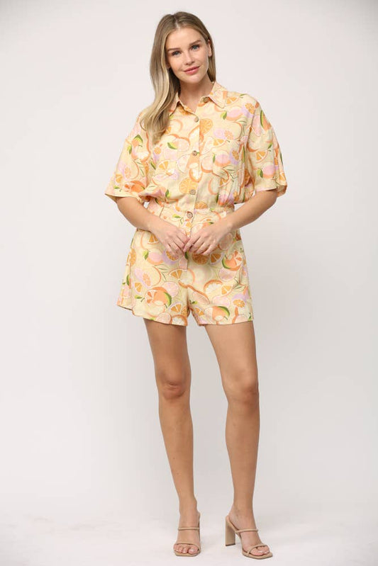 Citrus Romper