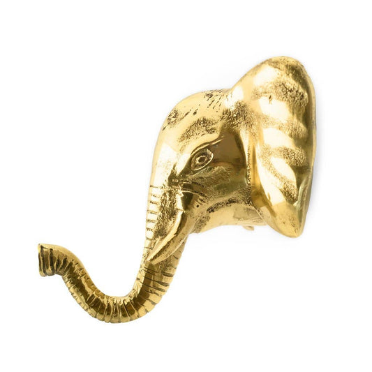 Elephant Brass Hook