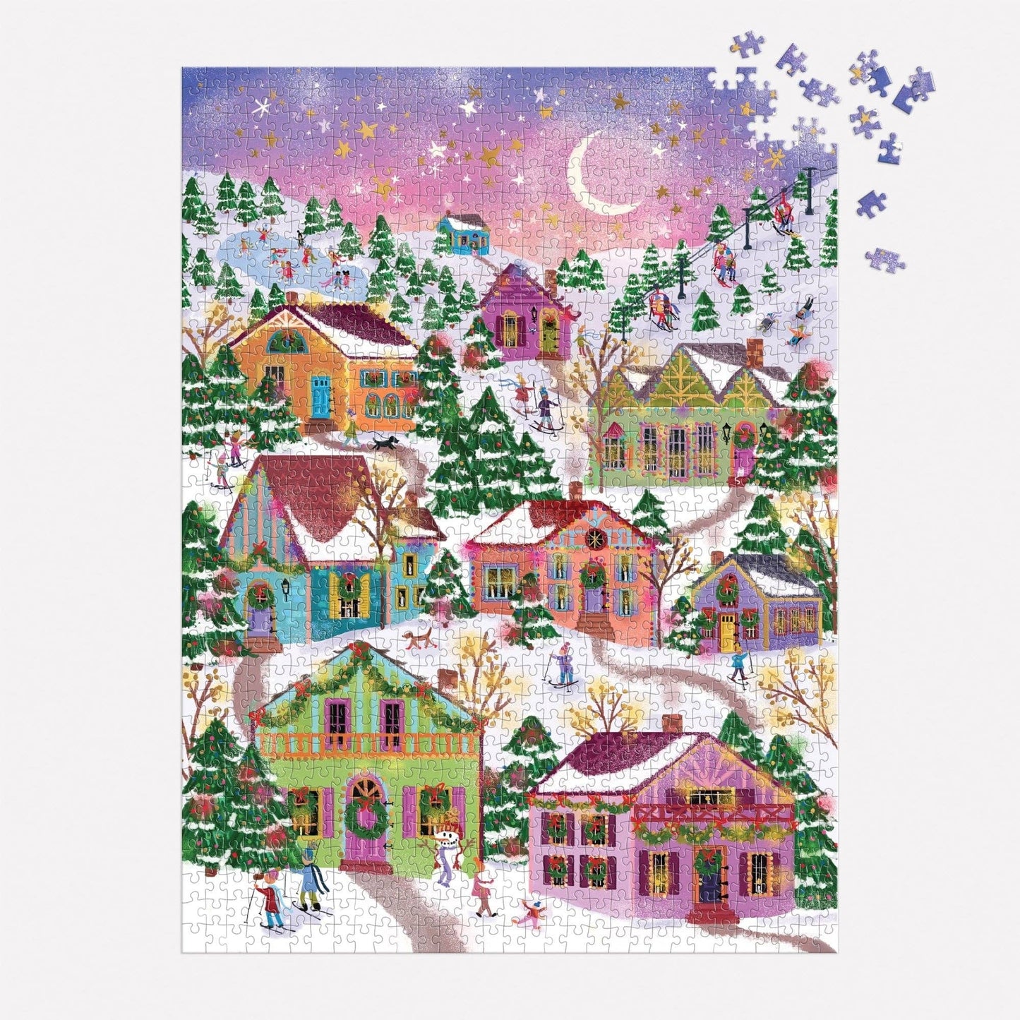 Snowcap Village Puzzle