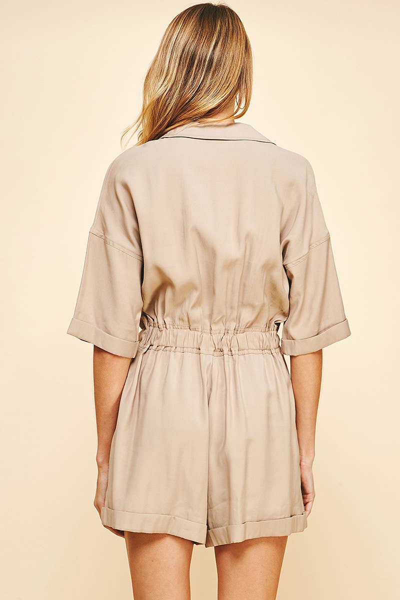 Chalcedony Romper
