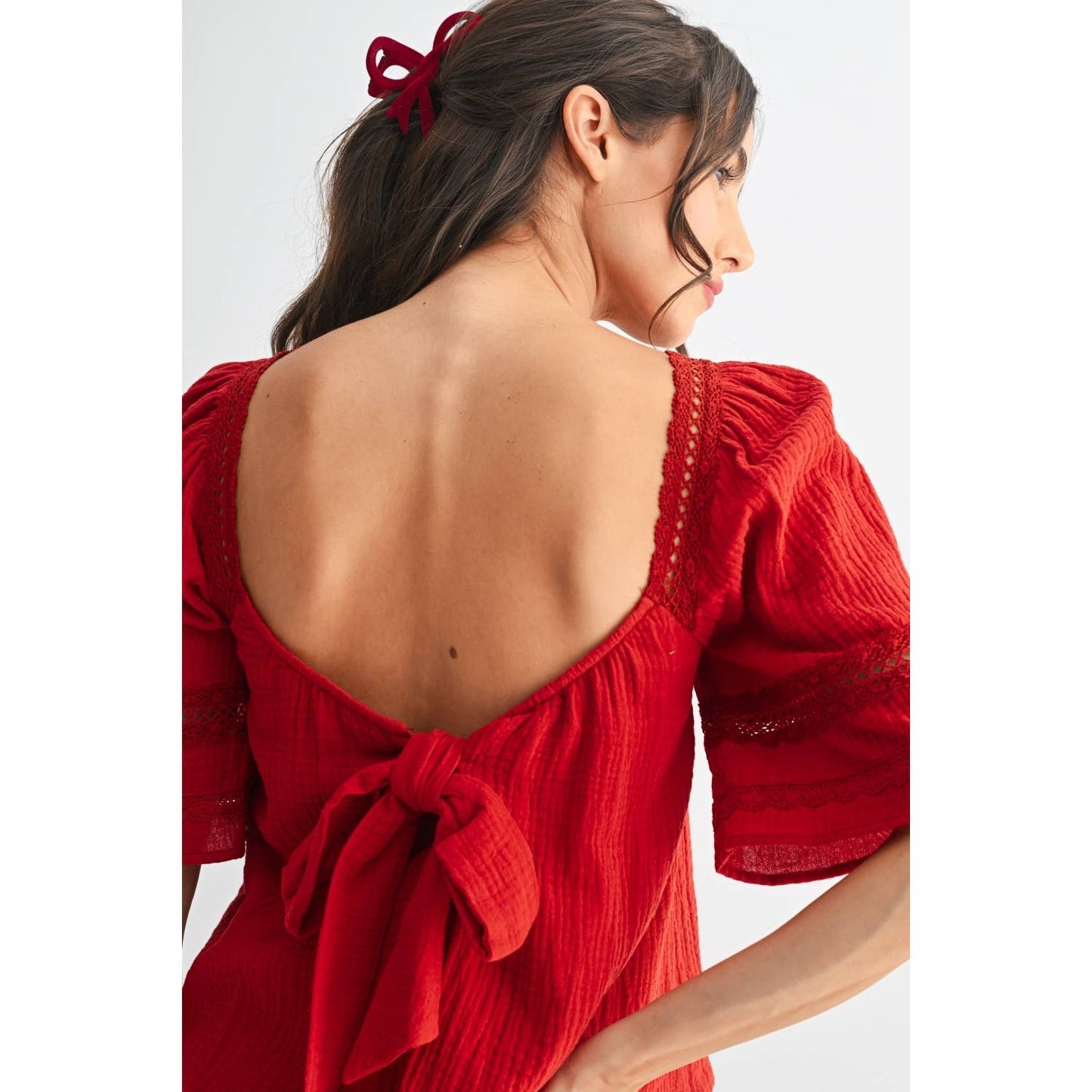 Scarlet Whimsy Blouse