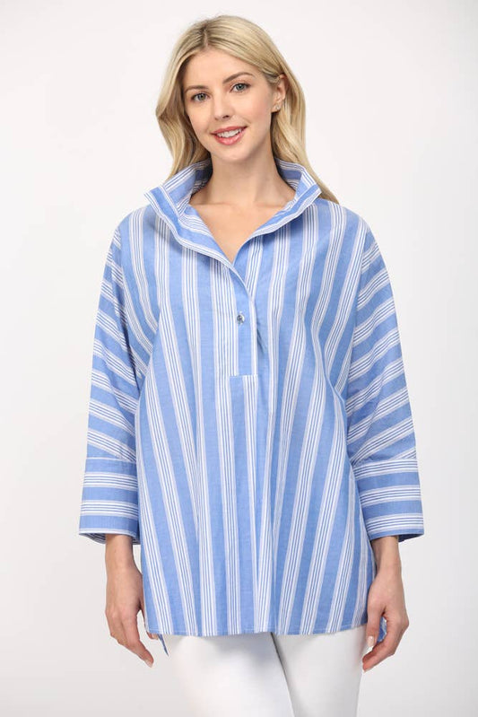 Hydrangea Tunic Blouse