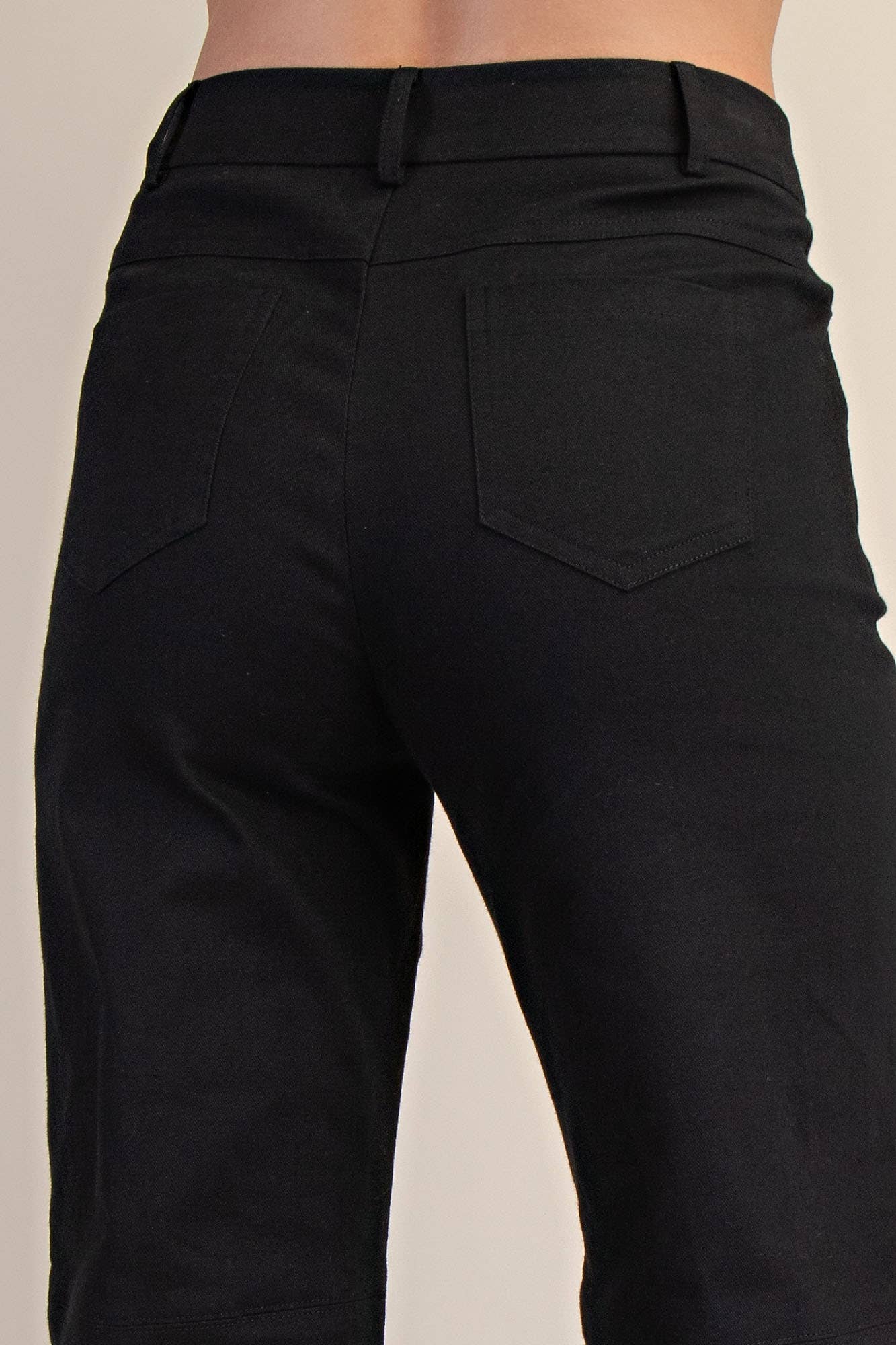 Sleek Stretch Straight Leg Pants