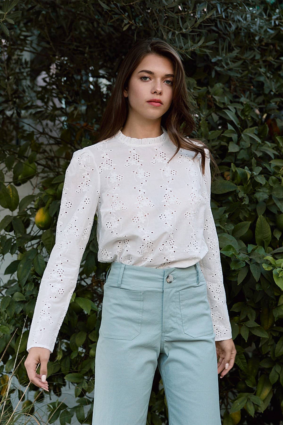 Snowdrop Eyelet Blouse