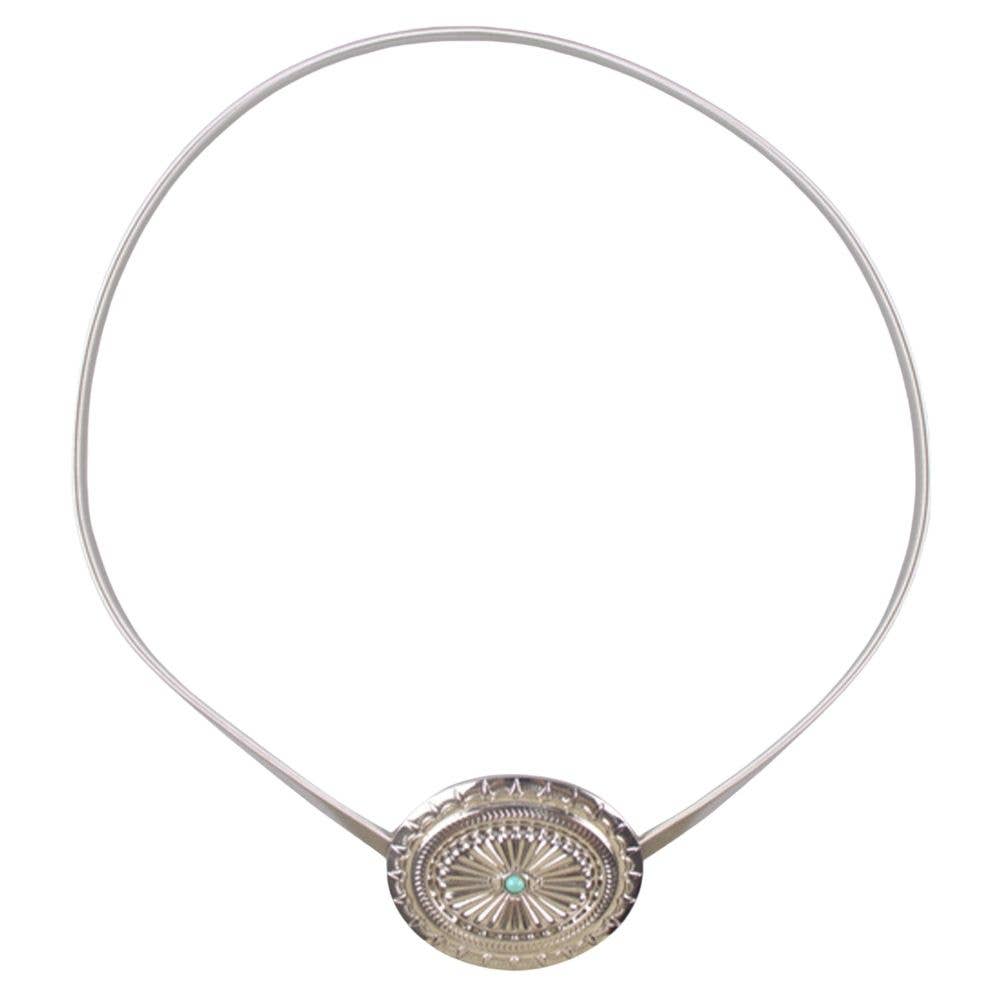 Western Engraved Concho Belt