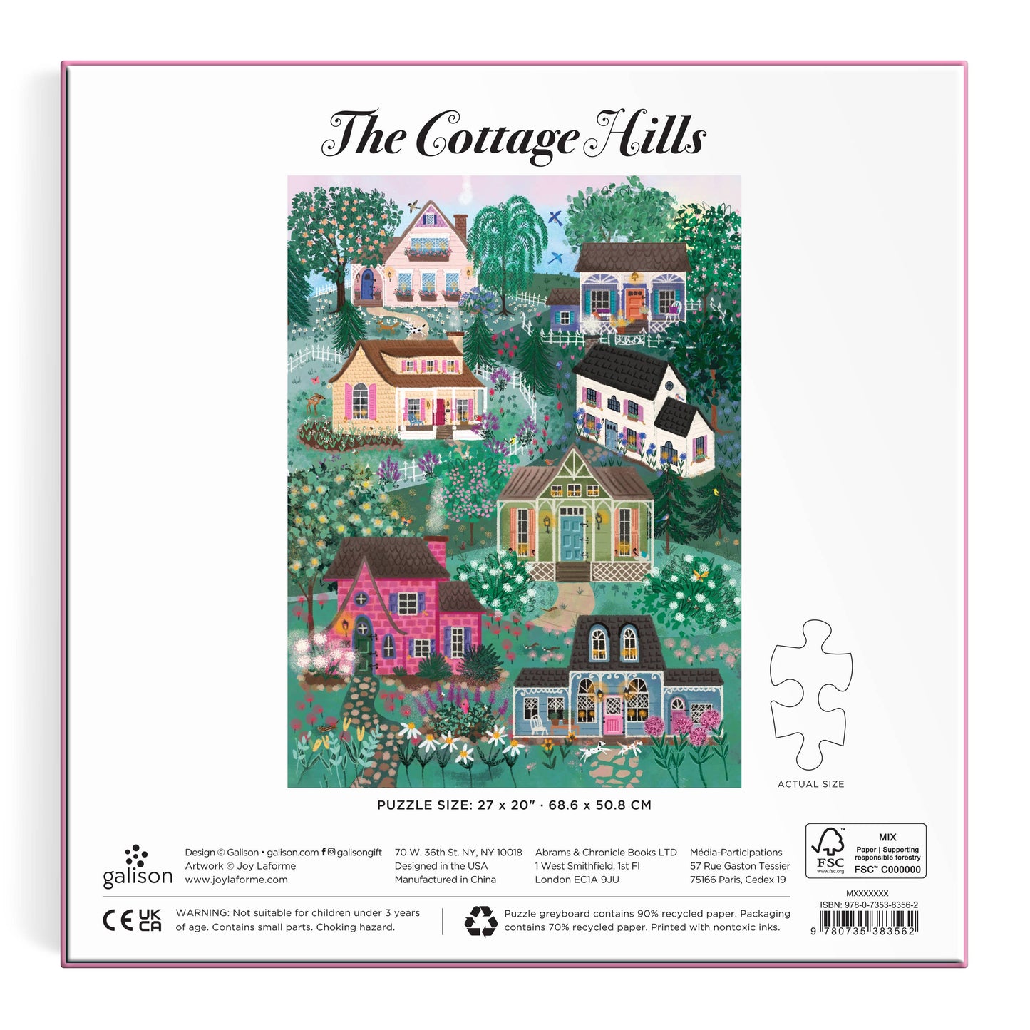 Joy Laforme The Cottage Hills 1000 Piece Puzzle