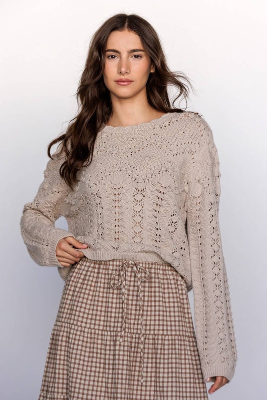 Honeycomb Sweater