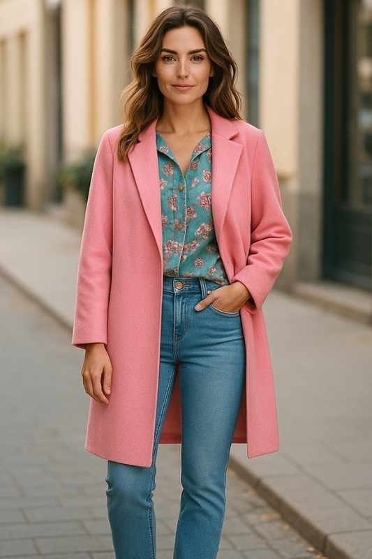 Pretty in Pink Coat