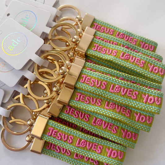 JESUS LOVES YOU Keychain *ADC Exclusive Band*