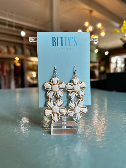 Golden Bloom Earring