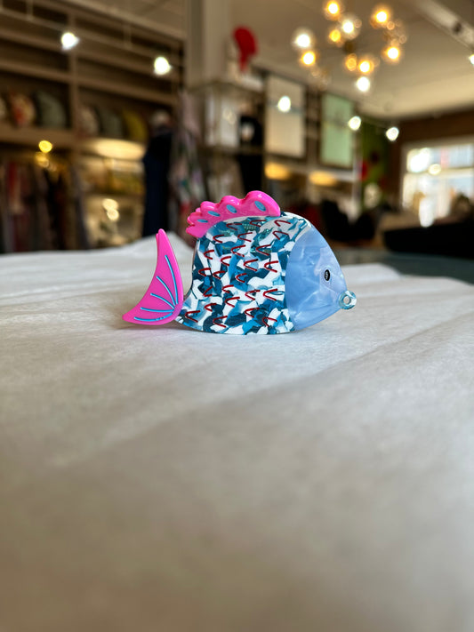Bubblegum Reef Hair Clip