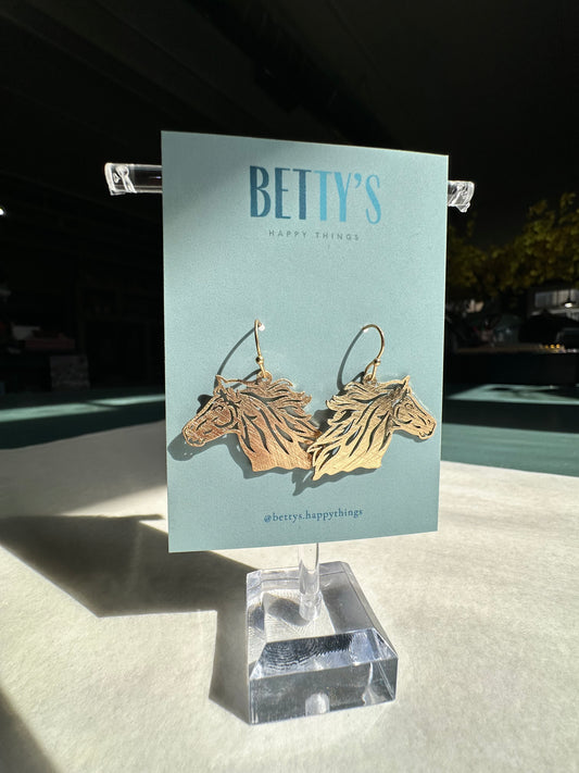 Mustang Earrings