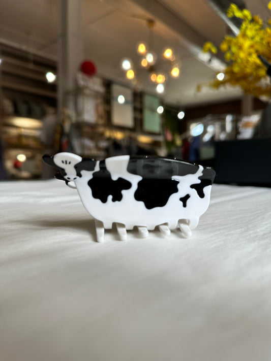 Daisy the Cow Hair Clip
