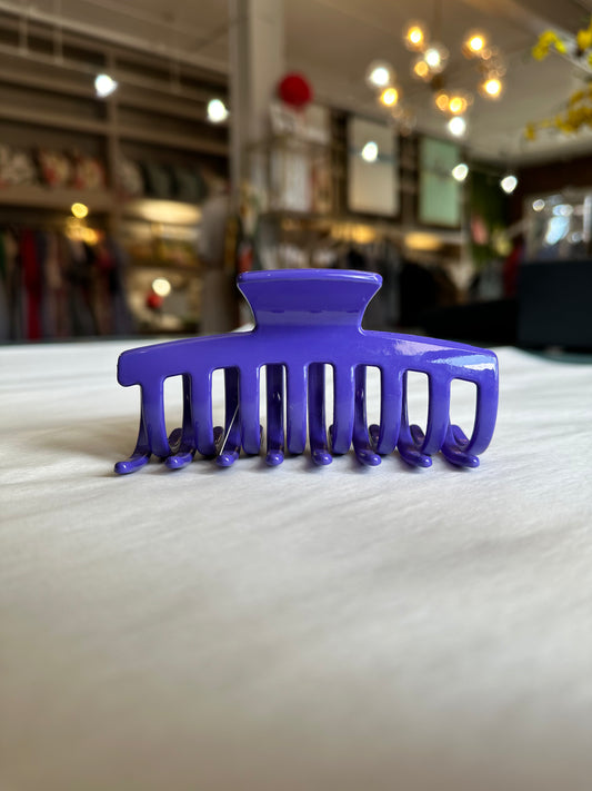 Electric Violet Hair Clip