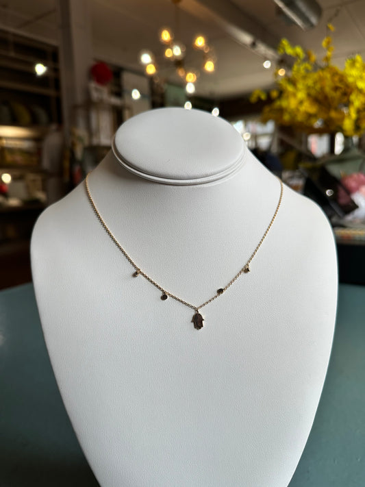 Hamsa Hand Necklace