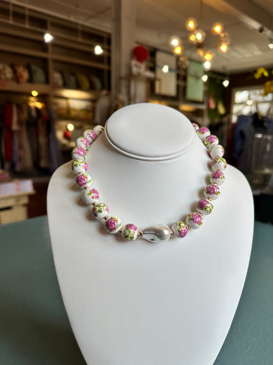 Violet Garden Necklace